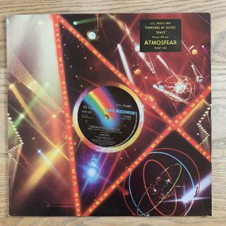 Atmosfear - Dancing In Outer Space 12 " Disco Vinyl Single 1979 Release