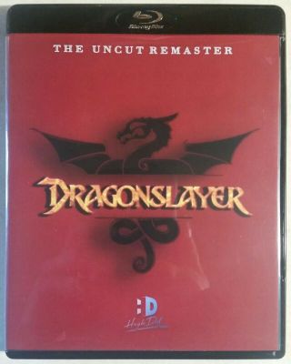 Dragonslayer The Uncut Remaster Blu - Ray No Dvd 1981 Peter Mcnicol Caitlin Clarke