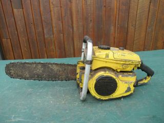 Vintage Mcculloch 440 (216) Chainsaw Chain Saw With 16 " Bar