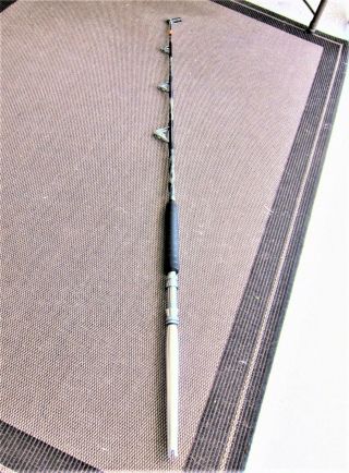 Vintage Custom Deep - Drop Big Game Rod W/aftco H/w: 5 