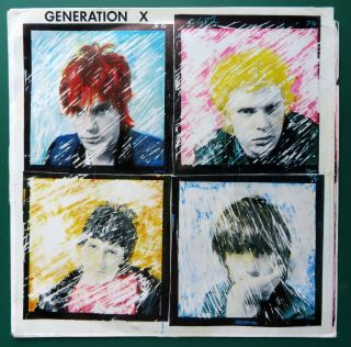 Generation X Wild Youth / Wild Dub (version) Uk 7 " 45 Vinyl P/s Chs 2189