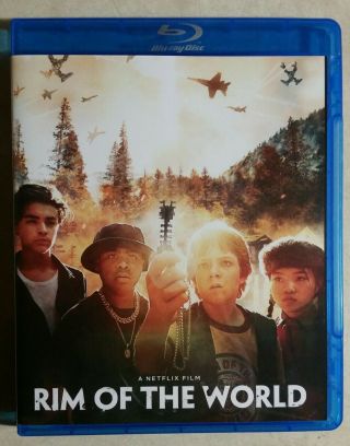 Rim Of The World Blu - Ray No Digital Or Dvd A Netflix Film Rare