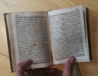[17th Century] Italian Manuscript Book On Moral Theology