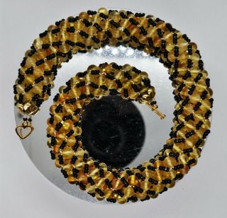 72,  g Huge Antique Baltic Amber Necklace Egg Yolk Beads Vintage 2