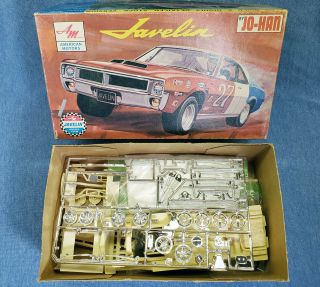Jo - Han 1970 Amc Javelin Funny Car T/a Parts Only 1/25 Scale Model Kit