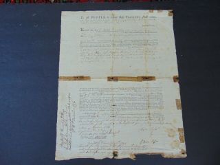 10 Antique Warren Rhode Island Manuscript Documents - 18th & Early 19th Century