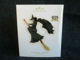 2009 Hallmark Keepsake Ornament Wicked Witch Of The West - 70th Anniversary