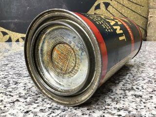 Vintage WHIZ Gear Lubricant Car Auto Gas Station Advertising Tin Metal Can 3