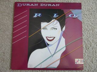 Vintage Duran Duran - Rio Lp 1982 St - 12211 Hungry Like The Wolf Save A Prayer