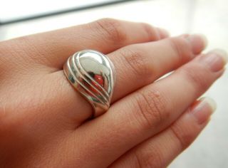 David Andersen Vintage Modernist Sterling Silver Ring
