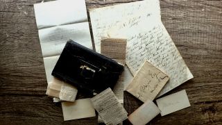 Circa 1860 - 1880 Handwritten Diary Letters Slavery War Famine Ny Politician 18pp