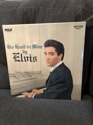 Elvis Presley His Hand In Mine Lp Rca Lsp - 2328 Stereo