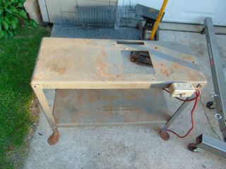 Vintage Delta Rockwell 37 - 601 6 " Jointer Stand For Combination Saw Jointer