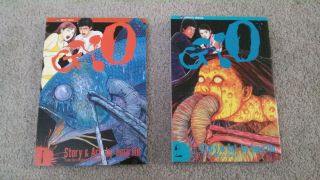 Gyo - Vol 1 & 2 - Junji Ito - English - Manga - Viz - First Edition - Oop - Rare