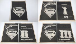 Superman Iii_original " 1980 " Trade Print Ad / 7 - Page Ad Spread_poster_1983