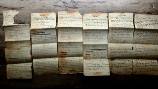 Circa 1814 Handwritten Diary War Of 1812 City Of Washington Taken By British