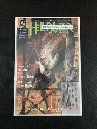 Hellblazer 1 1988,  Vf/nm,  1st Constantine Solo Series,  1st Papa Midnight,