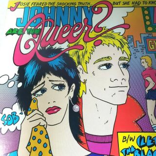 Josie Cotton “johnny Are You Queer B/w “let’s Do The Blackout” 12” Vinyl