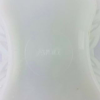 Avon Milk Glass White Divided Double Side Clam Sea Shell Trinket Candy Dish Tray 2
