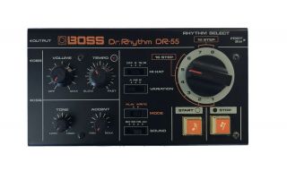 Boss Dr - 55 Dr.  Rhythm Vintage Analog Drum Machine Roland As - Is