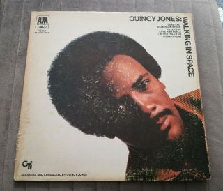 Quincy Jones Walking In Space Lp Vinyl Record Cti Fender Rhodes Samples