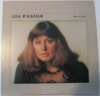 Lisa Wickham - Face To Face Vinyl Album Lp 1984 Mrc Records Xian Lyric Sheet