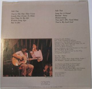 LISA WICKHAM - FACE TO FACE VINYL Album LP 1984 MRC RECORDS Xian Lyric Sheet 2