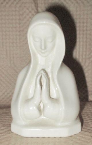 Vintage Goebel Praying Virgin Mary Madonna Figurine Bust W Germany
