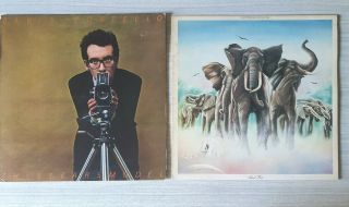 Elvis Costello & The Attractions - Armed Forces & My Aim Is True.  Vg,  /vg.  J1p32