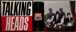 Talking Heads True Stories 1986 Sire 1 - 25512 - Lp - Mint/nearmint