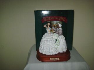 Vintage San Francisco Music Box Co,  Gone With The Wind,  Scarlett And Helper
