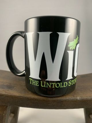 Wicked The Untold Story Of The Witches Of Oz Black Coffee Tea Cup Mug
