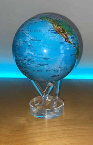 Mova Globe Premium Floating Blue Relief Map (retail $160)