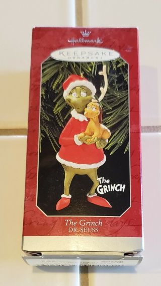 Hallmark Keepsake Ornament : The Grinch : Dr.  Seuss 1998