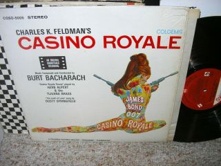 Dusty Springfield/burt Bacharach - Casino Royale - Or.  Dg Vg,  /nm - Audiophile/shrink