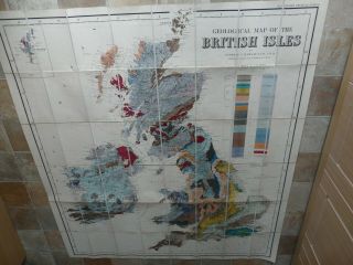 Geological Map Of The British Isles By Andrew Ramsay