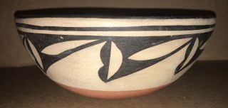 Vintage Kewa - Santo Domingo Pueblo Pottery - signed Mary Edan Tenorio 2