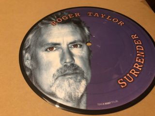 Queen Roger Taylor Surrender Uk Numbered Picture Disc 7”ps Vinyl 2