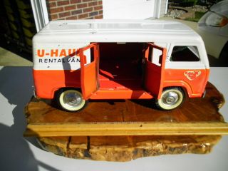 Vintage 1960 ' s Nylint Pressed Steel Ford Econoline U - Haul Toy Van 3