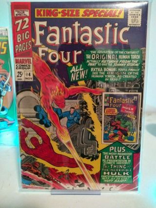 Fantastic Four Annual 4 (nov 1966,  Marvel) First Appearance Of Human Torch