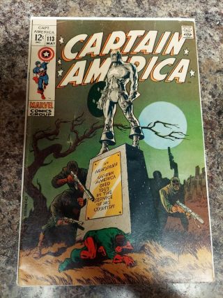 Captain America 113 (may 1969,  Marvel) And Captain America 2 March 1984