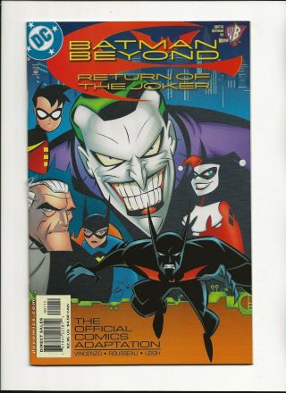 Batman Beyond Return Of The Joker 1 (dc 2001) Harley Quinn Vg - Rare Htf