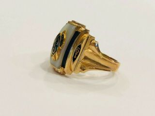 10k Gold Vintage Class Ring 1962 7 Grams Dieges & Clust