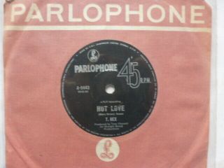 T.  Rex " Hot Love / Woodland Rock / King Of Mountain " Aus Release 7 " 45rpm Record