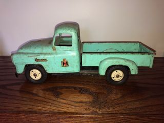 Vintage Tru Scale International Harvester Pickup Pressed Steel Toy Truck