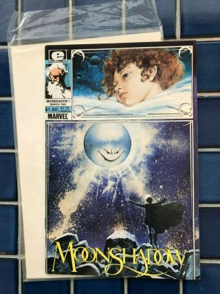 Jon J Muth Art 1985 Moonshadow Complete Series 1 - 12 Epic Comics Dematteis Marvel