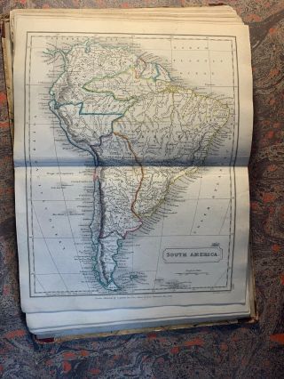 Dr Butlers Atlas Of Modern Geography Sydney Hall Engraver 1819
