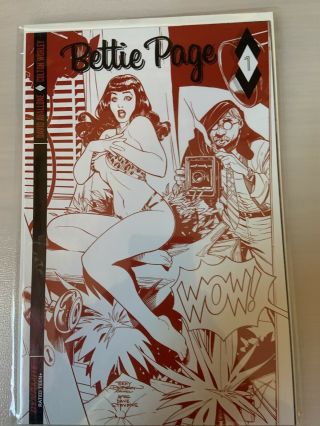 Bettie Page 1,  Terry Dodson,  1:100 Variant,  2017