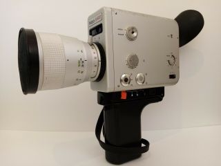 Vintage // Braun Nizo S 800.  8 Movie Camera.