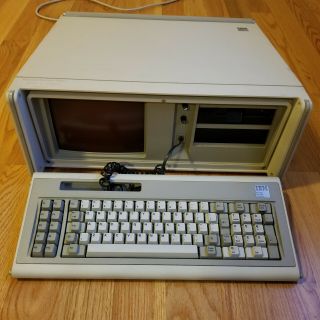 Vintage IBM Portable PC Model 5155 - BID EARLY 2